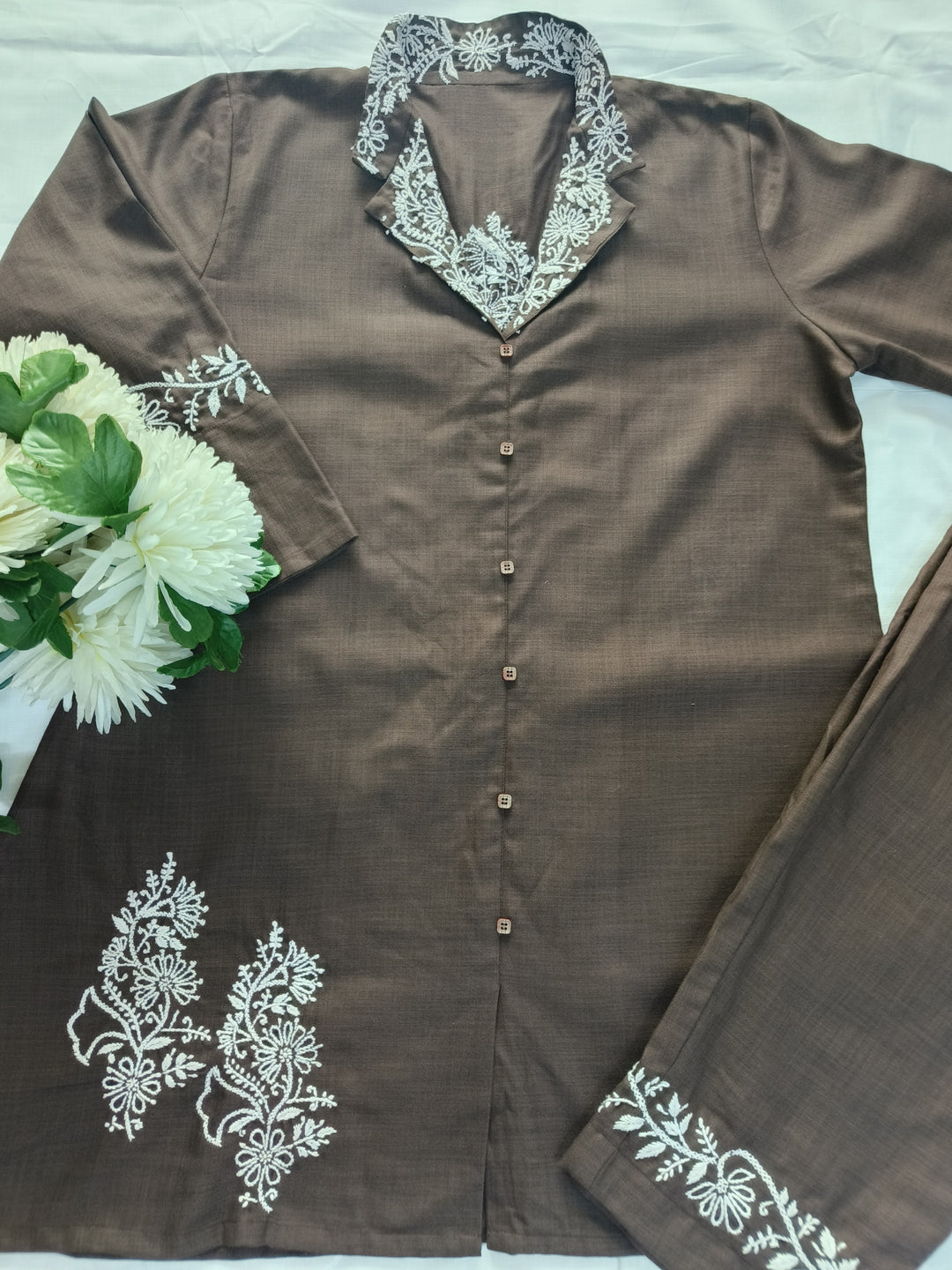 Dark Brown Co-ord Set