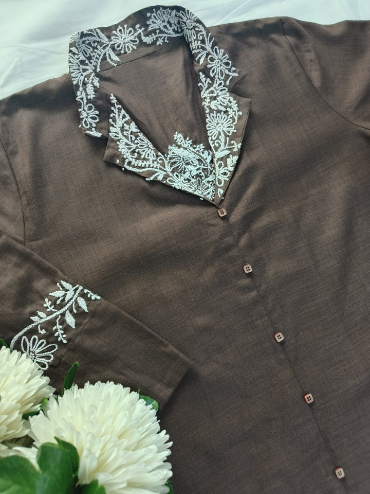 Dark Brown Co-ord Set