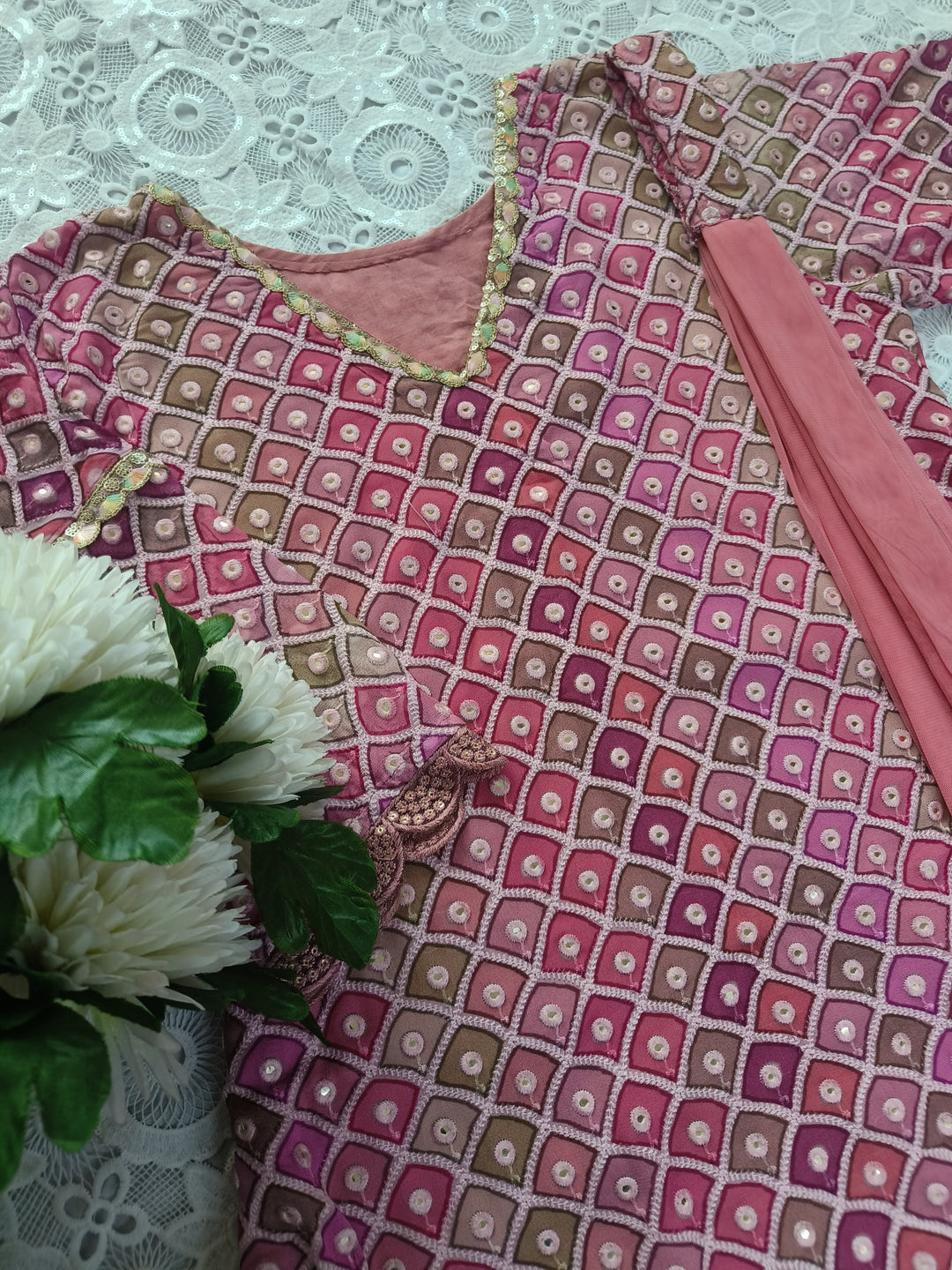 Multi Pure Georgette Suit Sets