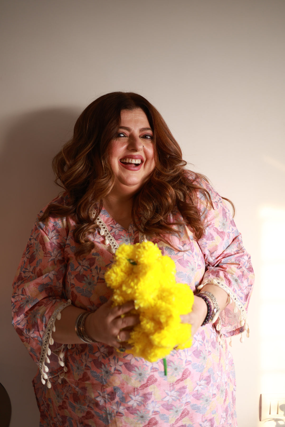 Multi Printed Modal Cotton Kurta With Pant Set -Custom Made