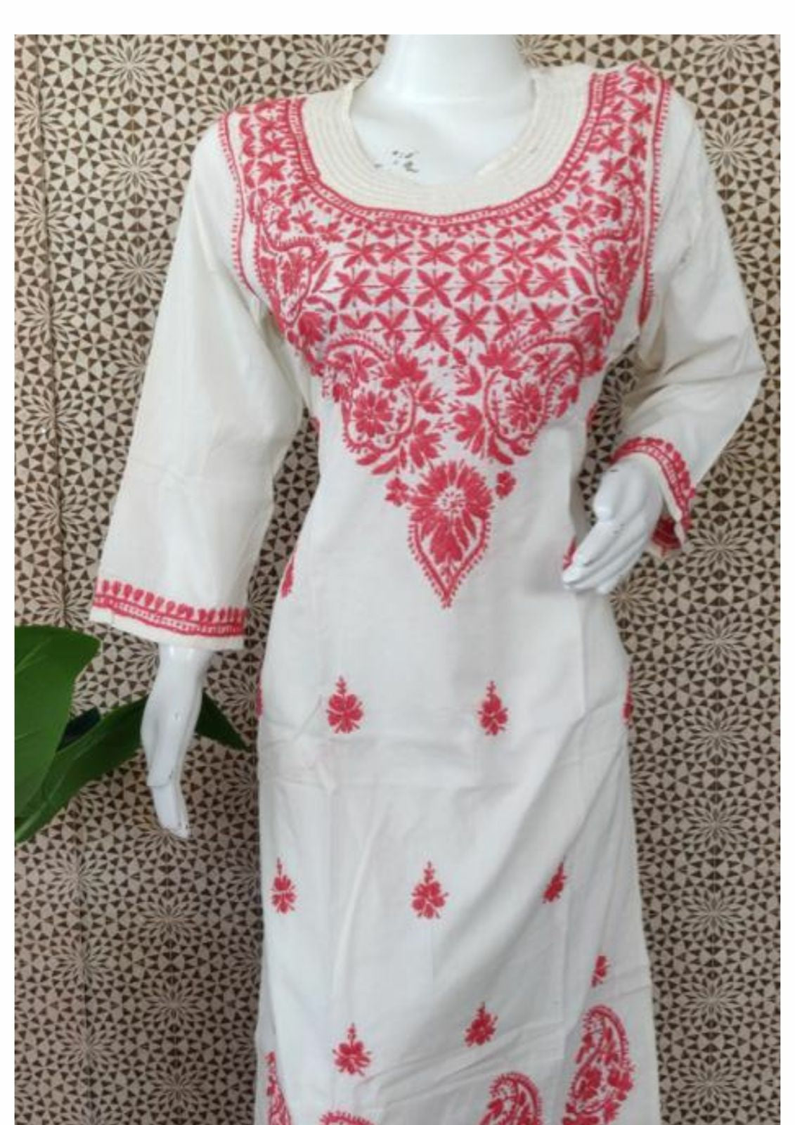 Cotton Chikankari Kurta