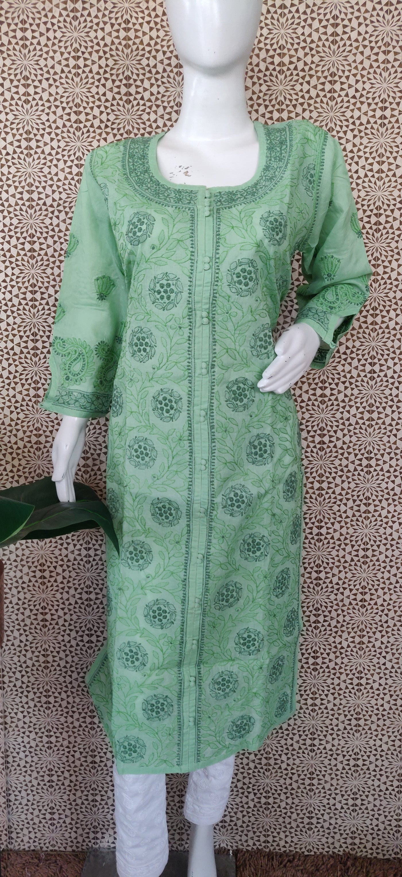 Cotton Chikankari Kurta