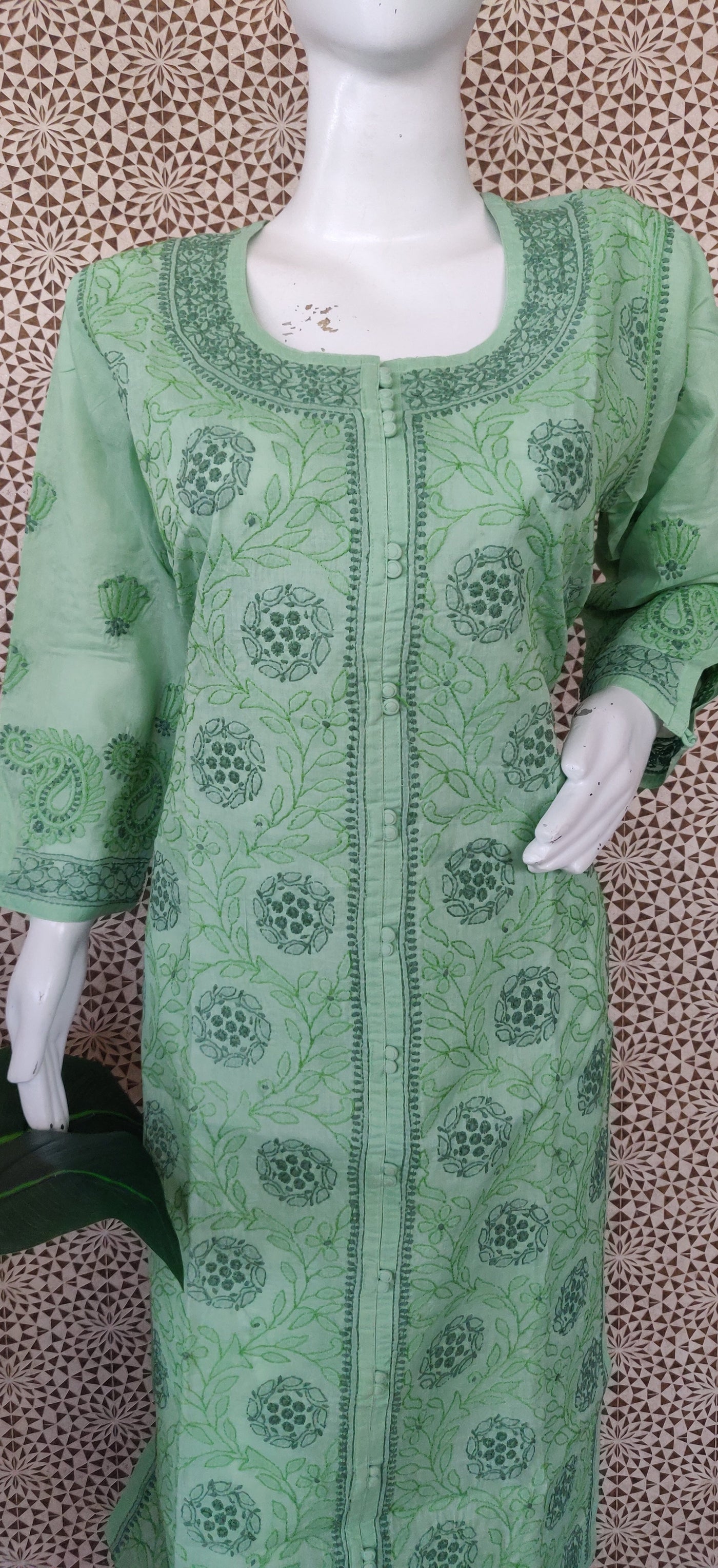 Cotton Chikankari Kurta